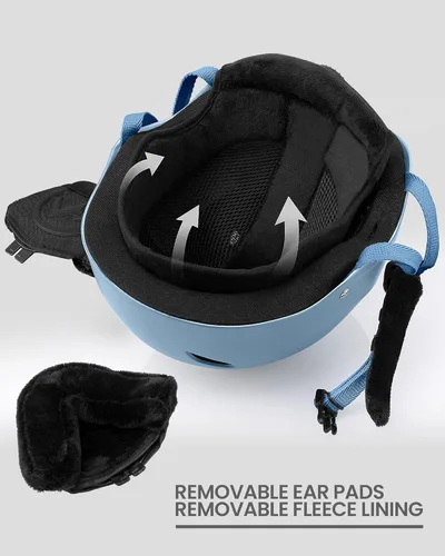 Vista 41 de OutdoorMaster Kelvin - Casco de esquí y snowboard para hombres, mujeres y jóvenes