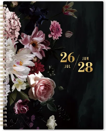 Planificador Mensual 2026-2027 - Planificador de Calendario Mensual Grande 2026-2027, 9'' x 11'', enero 2026 - diciembre 2027, calendario de 2 años