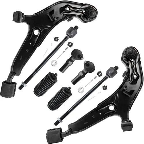Vista 183 de Detroit Axle - Kit de suspensión frontal de 8 piezas para Chevy GMC Silverado Sierra Suburban 1500 Yukon Avalanche Cadillac Escalade brazos