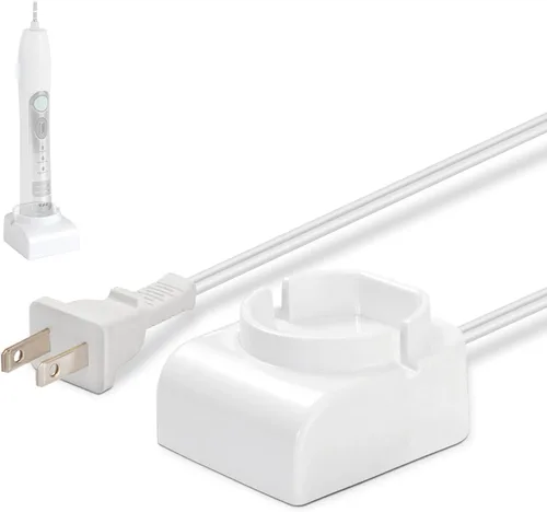 Base de carga compatible con cepillo de dientes eléctrico Philips Sonicare HX5100/C, base de carga para cepillo de dientes serie HX3000 HX5000