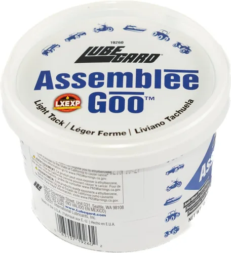 Vista 5 de Lubegard 19260 Dr. Tranny Assemblee Goo, azul, limpiador suave de lubricantes, 16 oz