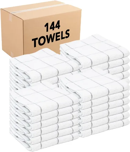 Vista 21 de Arkwright - Toallas de cocina para cocina, 12 unidades, suaves, 100% algodón de rizo, altamente absorbentes y de secado rápido, paños para lavar