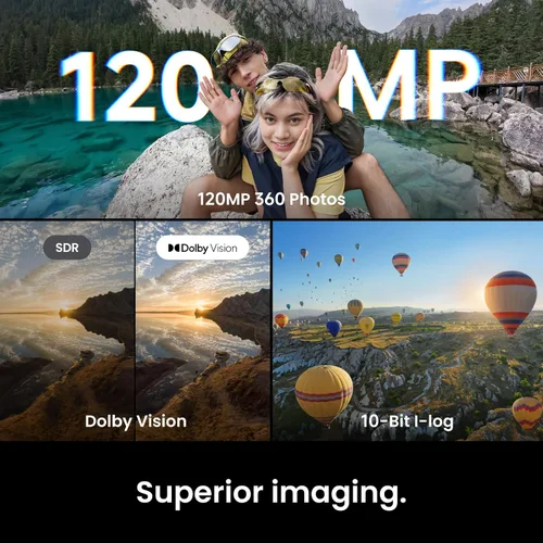 Vista 5 de Insta360 X6 Essentials Bundle White - Cámara 8K 360 con sensores de 1/1.1" Blanco ártico