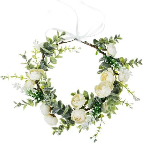 Vista 2 de Vividsun - Corona floral para el pelo diseño floral festivales bodas