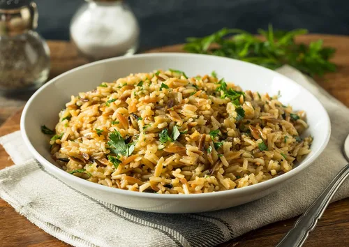 Vista 6 de Food to Live - Arroz Basmati integral orgánico certificado (puro, grano largo, sin OGM, a granel)