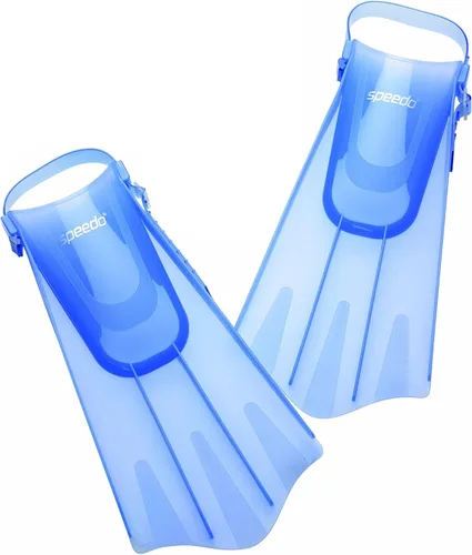 Vista 3 de Speedo Aqua Quest - Juego de máscara de natación, esnórquel y aletas océano azul