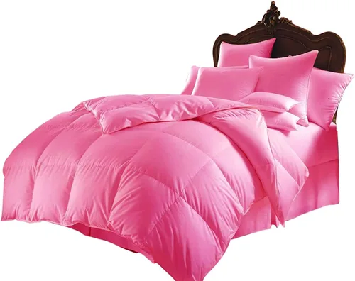 Vista 18 de Soft 1200 Series - Juego de edredón de algodón egipcio de 7 piezas de 500 GSM (edredón + sábana encimera + sábana bajera + 4 fundas de almohada)