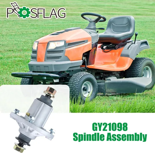 Vista 2 de Conjunto de husillo GY21098 preengrasado sustituye al husillo AUC15811, ensamblaje de husillo John Deere AUC15811 - AUC15811, husillo GY20454