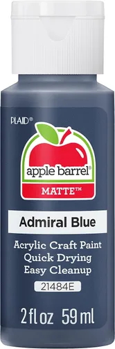 Vista 126 de Apple Barrel 20596: pintura acrílica en varios colores (2 oz.), color azul cobalto