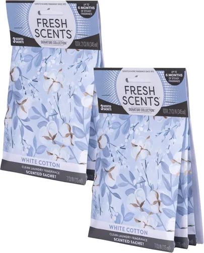 Vista 11 de Fresh Scents - Bolsitas perfumadas Un poco de brillo Fragancia para el hogar Larga duración (hasta 6 meses) Ambientador para armarios