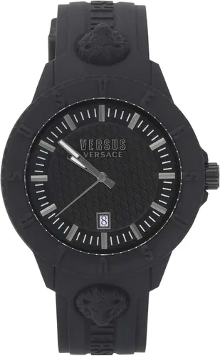 Versus Versace Reloj Tokyo VSPOY2318 de 1.693in para hombre, Negro, Tokio