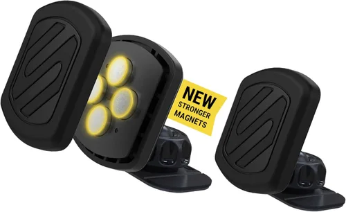 Vista 19 de Scosche MAGFMB MagicMount - Soporte magnético para teléfono celular en el automóvil - Montura magnética fuerte para iPhone/Android - Soporte