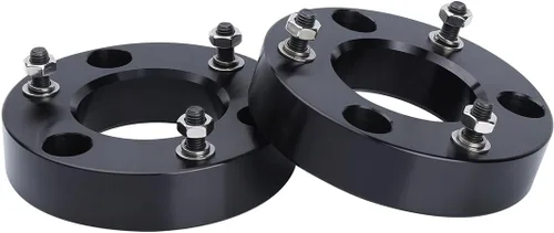 Vista 9 de Dynofit Kit de elevación de nivelación de 3 pulgadas para Silverado 1500/Sierra 1500 (2WD/4WD 2007-2026) – Espaciadores de puntal de aluminio
