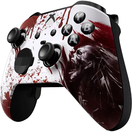 Vista 3 de Custom Controllerzz Elite Series 2 Controller Compatible With Xbox One, Xbox Series S, and Xbox Series X (Bloody Zombie)