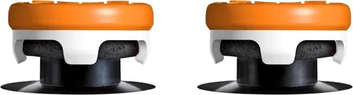 Vista 3 de KontrolFreek Omni for Xbox One and Xbox Series X Controller Performance Thumbsticks 2 Low-Rise Concave OrangeWhite