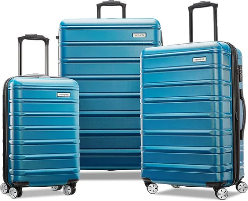 Vista 32 de Samsonite Omni 2 - Equipaje rígido extensible con ruedas giratorias, Plateado (Arctic Silver)