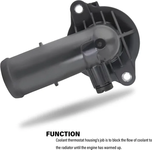 Vista 6 de 5184651AH Carcasa de termostato para Dodge Durango 2011-2015 Jeep Grand Cherokee 2011-2020 Jeep Wrangler 2012-2018, termostato de refrigerante