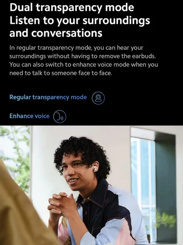 Vista 2 de XIAOMI Redmi Buds 4 Pro TWS - Auriculares inalámbricos Bluetooth 5.3 con cancelación activa de ruido, 3 micrófonos, 36 horas de vida, reducción