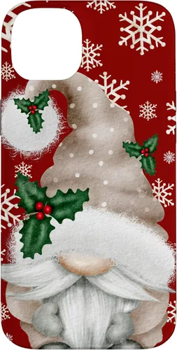 Vista 15 de Aesthetic Snowflake Cute Winter Gnome For Christmas Grandma Case for iPhone 16