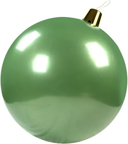 Vista 71 de Adornos inflables de Navidad – Bolas de Navidad de gran tamaño de 8", 17", 27" para patio exterior, césped, árbol - Decoración navideña para Rosa