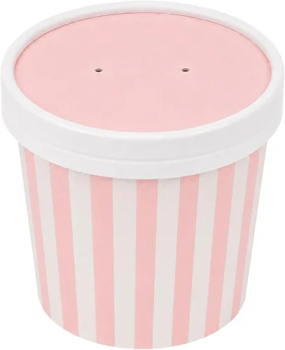 Vista 13 de Restaurantware Bio Tek - Tapas para sopa de papel azul, 200 desechables, 12 onzas, redondas, estilo moderno, herméticas, se venden por separado Azul