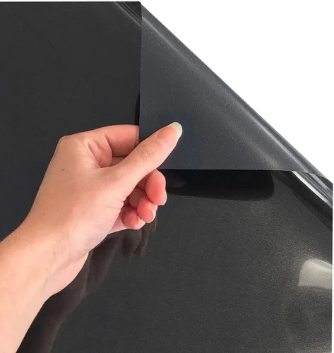 Vista 2 de Siser EasyWeed HTV - Rollo de vinilo de transferencia de calor para planchar de 11.8 x 5 pies, color negro mate