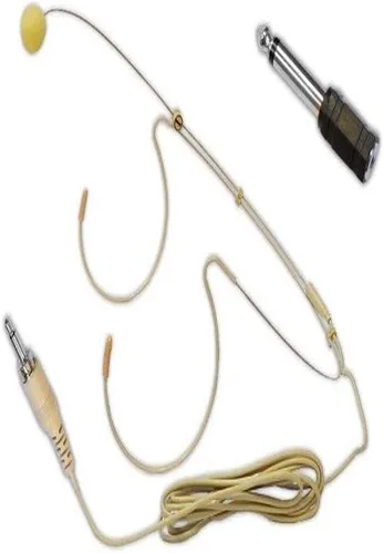 Vista 2 de Pyle Doble sobre la oreja profesional manos libres omnidireccionales con cable audio Boom condensador micrófono micrófono paquete con accesorios