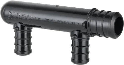 Vista 2 de EFIELD Colector de crimpado Poly Pex cerrado de 2 salidas: tronco de 3/4, puertos de 1/2 "(2 salidas), ASTM F2159, (PPSU1807160)