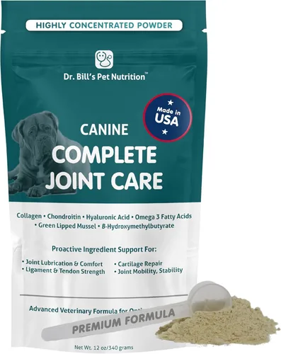Vista 10 de Dr. Bill's Feline Complete Joint Care Suplemento avanzado para cadera y articulaciones para gatos Extracto de mejillón de labios verdes