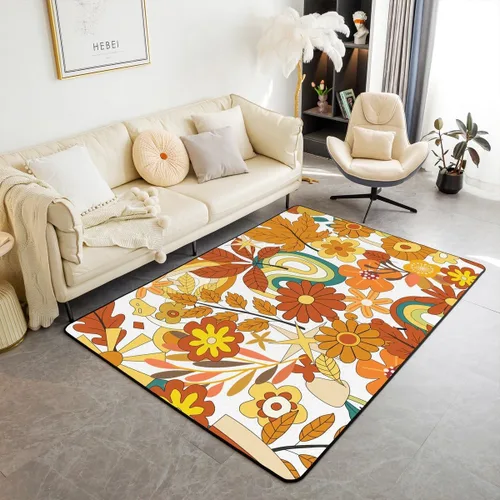 Vista 17 de Alfombra geométrica, alfombra de panal para adolescentes, alfombra abstracta moderna de colmena 3x5 Multi 34
