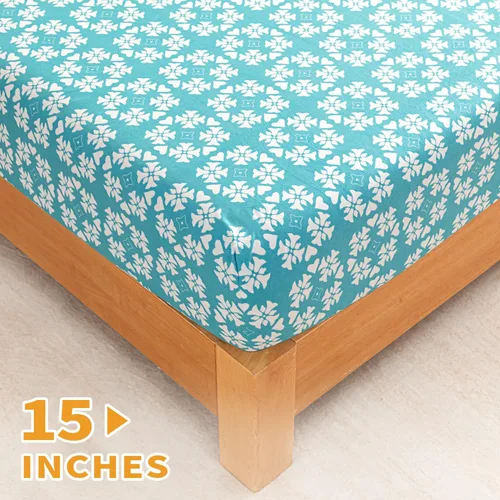 Vista 3 de Marquess Juego de sábanas de franela de microfibra, colección de ropa de cama de 4 piezas con estampado de lujo, bolsillo profundo, ultra suave