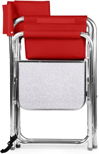 Vista 10 de Silla portátil plegable de deportes Picnic Time, talla única , Rojo