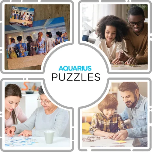 Vista 4 de Rompecabezas de arte de contraportada de discos de Pink Floyd 1000 piezas