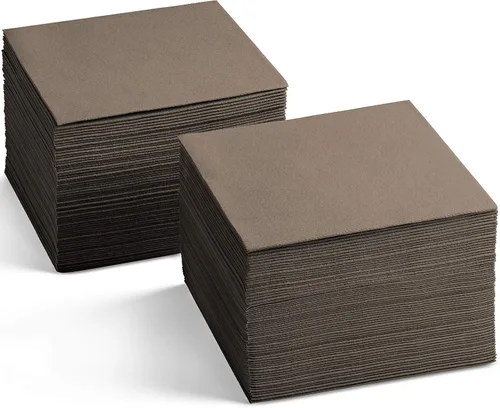 Vista 19 de Servilletas de cóctel desechables con tacto de lino, paquete de 200 servilletas de papel AMETHYST de 5 x 5 pulgadas para bar, restaurante