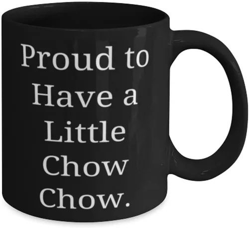 Vista 2 de Proud to Have a Little Chow Chow. Chow Chow Dog 11oz 15oz Mug, Inappropriate Chow Chow Dog, Cup For Pet Lovers
