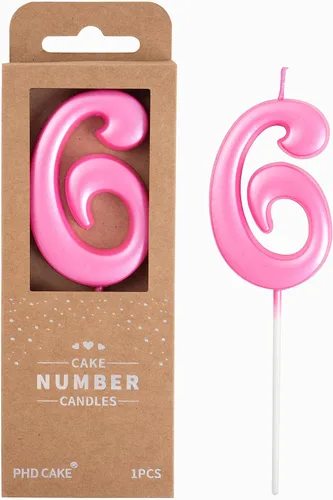 Vista 64 de PHD CAKE Velas de cumpleaños número 0 azul elegante de 2.76 pulgadas, velas de número azul, velas de número para pastel, celebración de fiesta