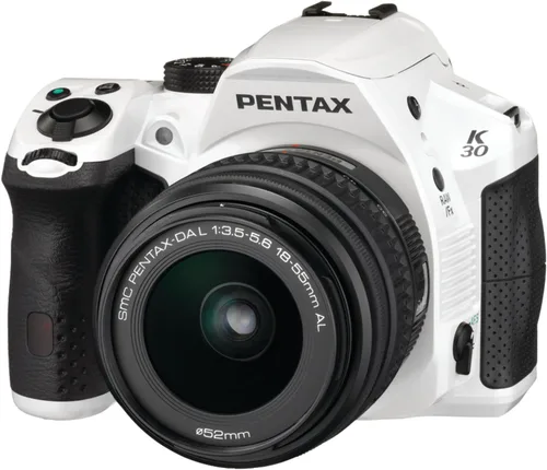 Vista 2 de Pentax K-30 CMOS SLR digital de 16 MP sellada a la intemperie con lente de 0.709-2.165 in (negro)