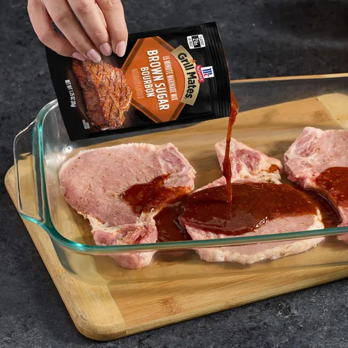 Vista 7 de McCormick Grill Mates Mezcla de adobo de bourbon de azúcar morena, 1.25 onzas