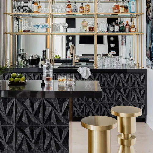 Vista 5 de STICKGOO Paneles de Pared 3D para Decoración de Pared Interior, Paneles de Pared de Acento con Diseño de Diamante de Madera Negra, 12''x12'' Paneles