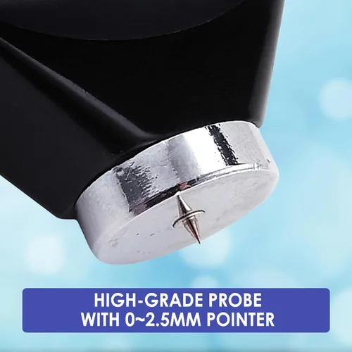 Vista 8 de Shore D - Medidor de dureza portátil 0-100HD Durómetro digital D para goma, neumático, plástico, plástico térmico, pisos, bola de bolos con pantalla