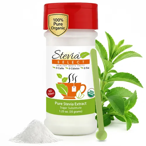 Vista 10 de Stevia Select Gotas líquidas de stevia llana, edulcorante cero calorías, extracto de stevia puro líquido natural, sustituto de azúcar a base