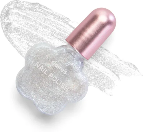 Vista 5 de Claire's Glam Essentials - Kit de maquillaje para niños, juego de cosméticos reales de 4 piezas con mini bolsa, brillo de labios, lápiz labial