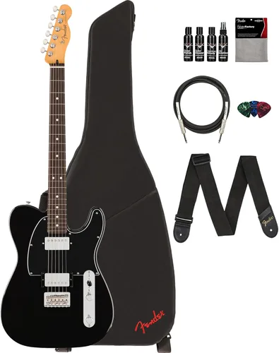 Vista 22 de Fender Player II Telecaster - Paquete color caramelo claro con estuche, correa, cable, paquete de 3 púas y kit de limpieza para guitarra