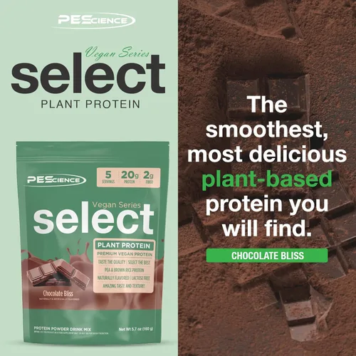 Vista 3 de Mezcla de polvo de proteína vegana PEScience Select