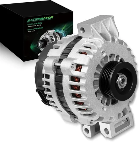 Vista 252 de Alternador de 4.0L para: Ford Explorer 2002 2003 2004, Explorer Sport Trac 2001-2004 para: Mercury Mountaineer 2001-2004, polea de 6 ranuras de 12V