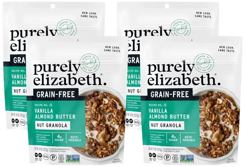 Vista 10 de Purely Elizabeth, plátano granola de cereales, 8 onzas (paquete de 2)