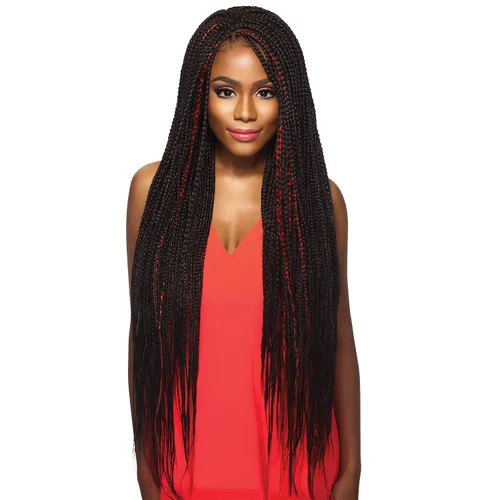 Vista 3 de Outre Braids X-Pression Kanekaion 3X Trenza preestirada de 42 pulgadas (paquete de 5, 350)