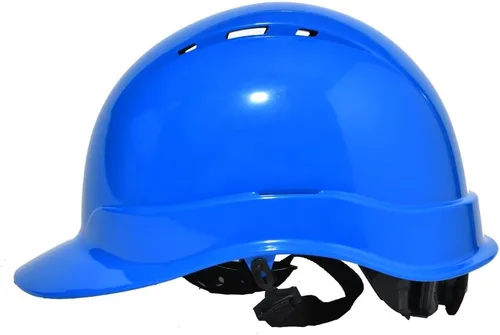 Vista 5 de YOWESHOP Casco de seguridad personalizado para construcción Casco de trabajo de seguridad con suspensión de trinquete ajustable de ala completa