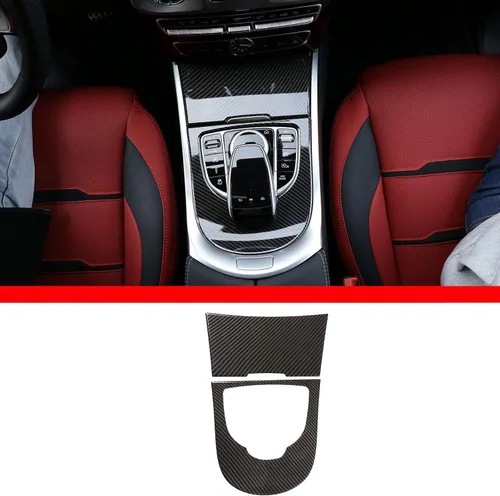 Vista 9 de YIWANG - Pegatinas para marco de consola central de Mercedes Benz Clase G W463 2019 2020, color plateado
