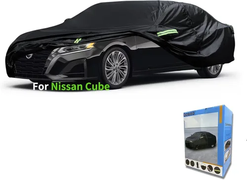 Vista 23 de Ajuste personalizado para funda de automóvil Nissan, resistente al agua, para todo tipo de clima, protección UV, resistente al viento, para todo